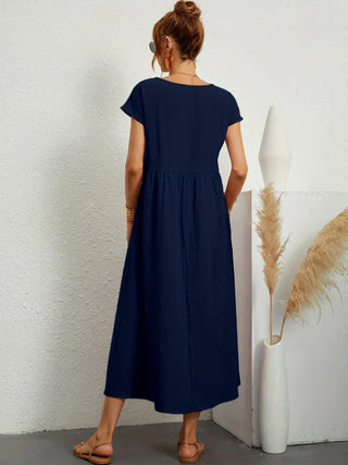 Gabrielle™ — Vestido midi fluido, elegancia atemporal
