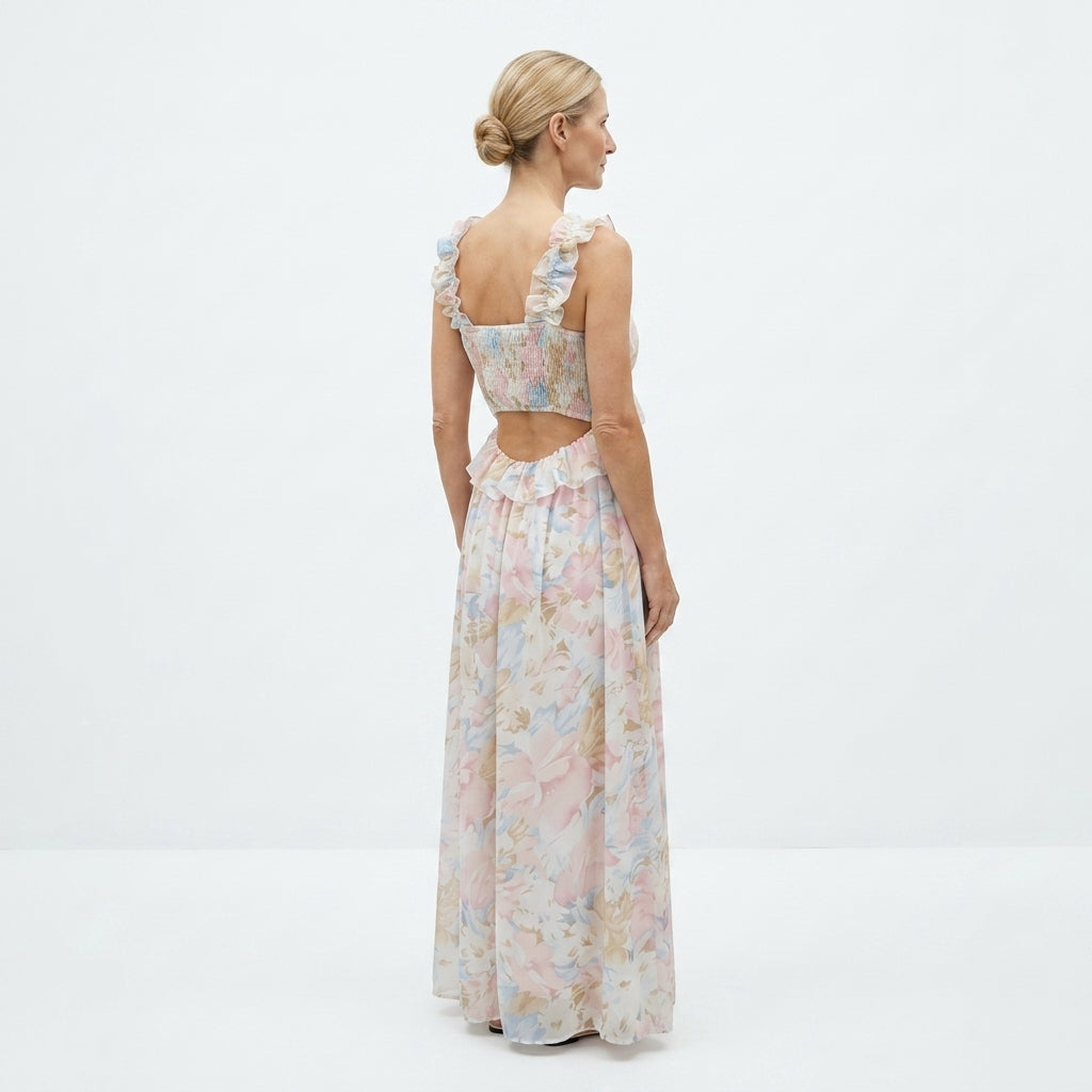 Vestido Largo Floral