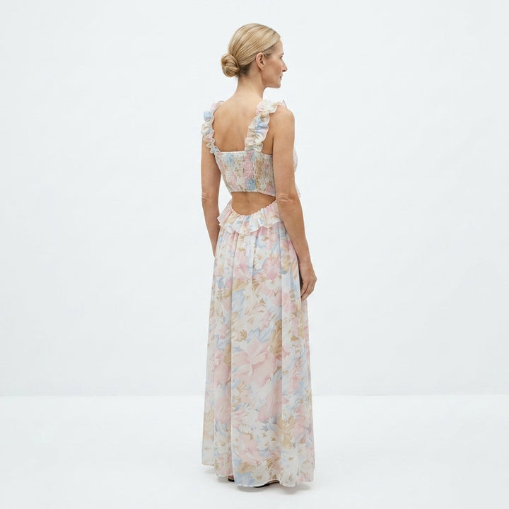 Vestido Largo Floral