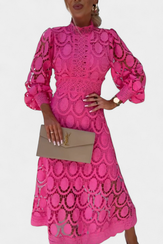 Vestido Midi de Encaje | Lucinda