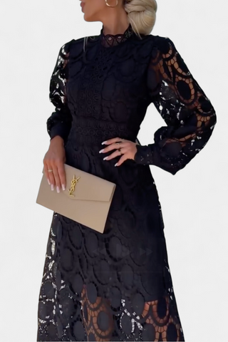 Vestido Midi de Encaje | Lucinda
