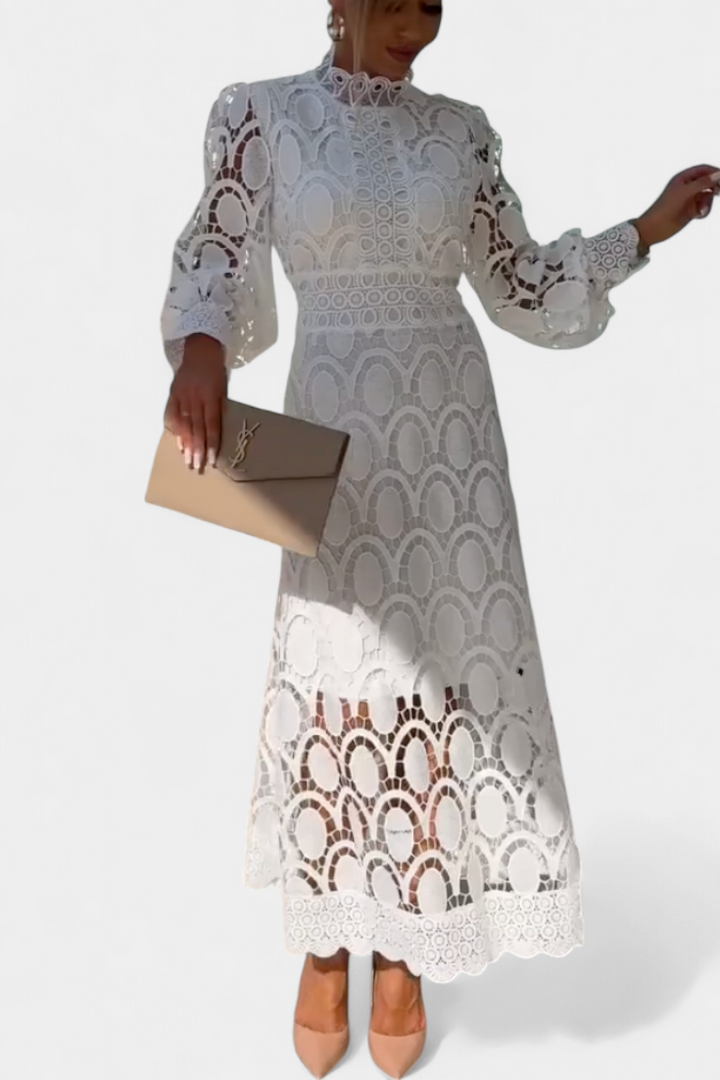 Vestido Midi de Encaje | Lucinda