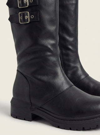 Olaya - Botas Cubiertas con Cremallera
