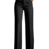 Pantalones de traje de mujer con cintura alta