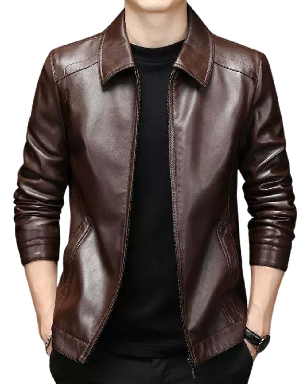 Chaqueta de cuero