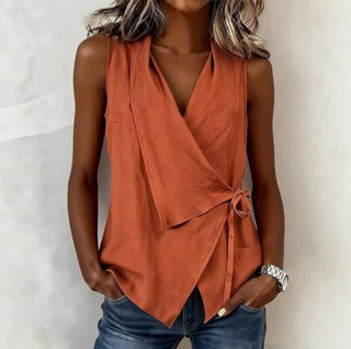 Loretta | Blusa sin mangas