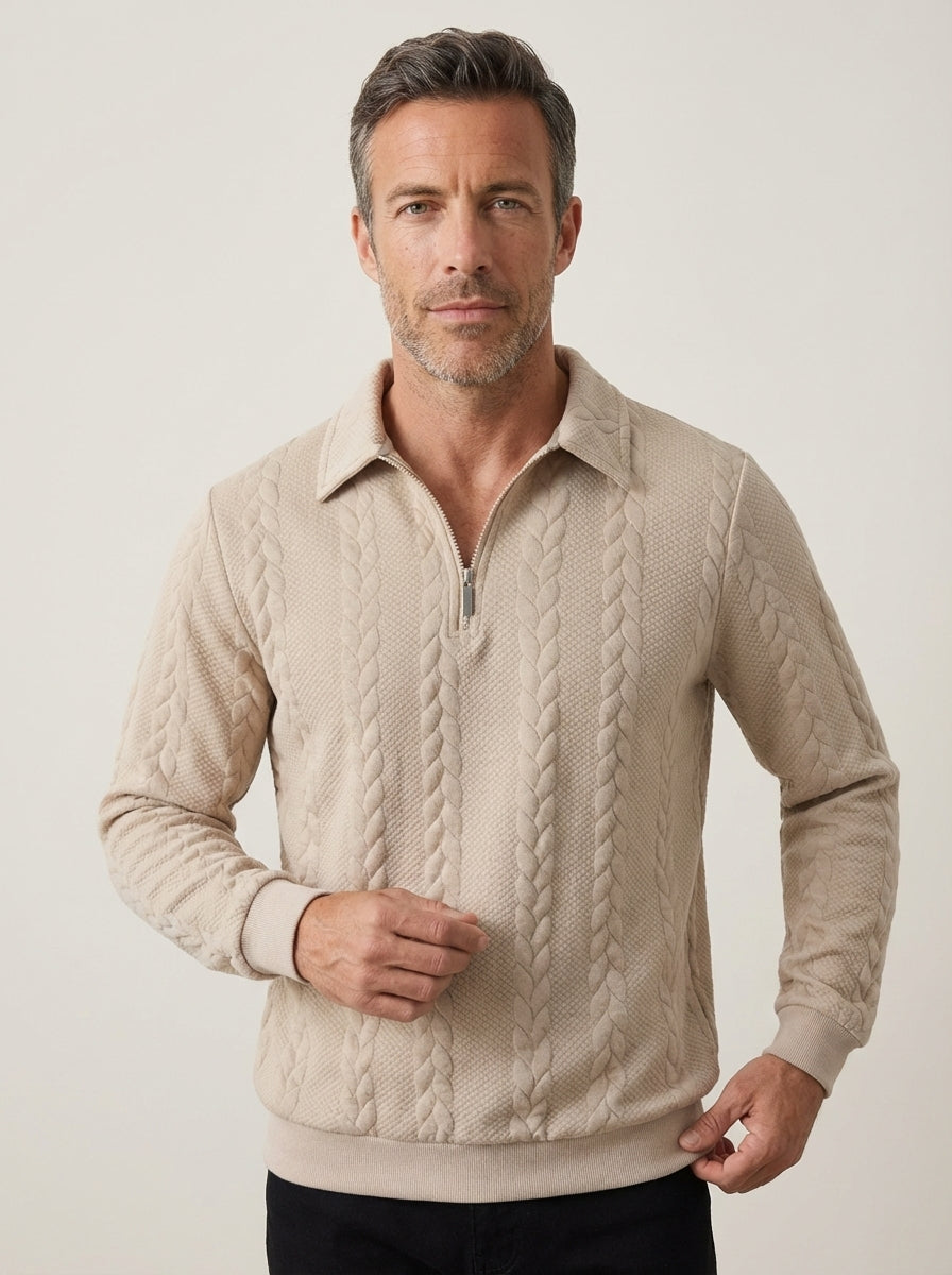 Álvaro - Jersey Polo Texturizado