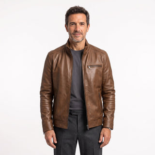Chaqueta de cuero