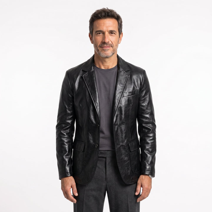 Chaqueta de cuero