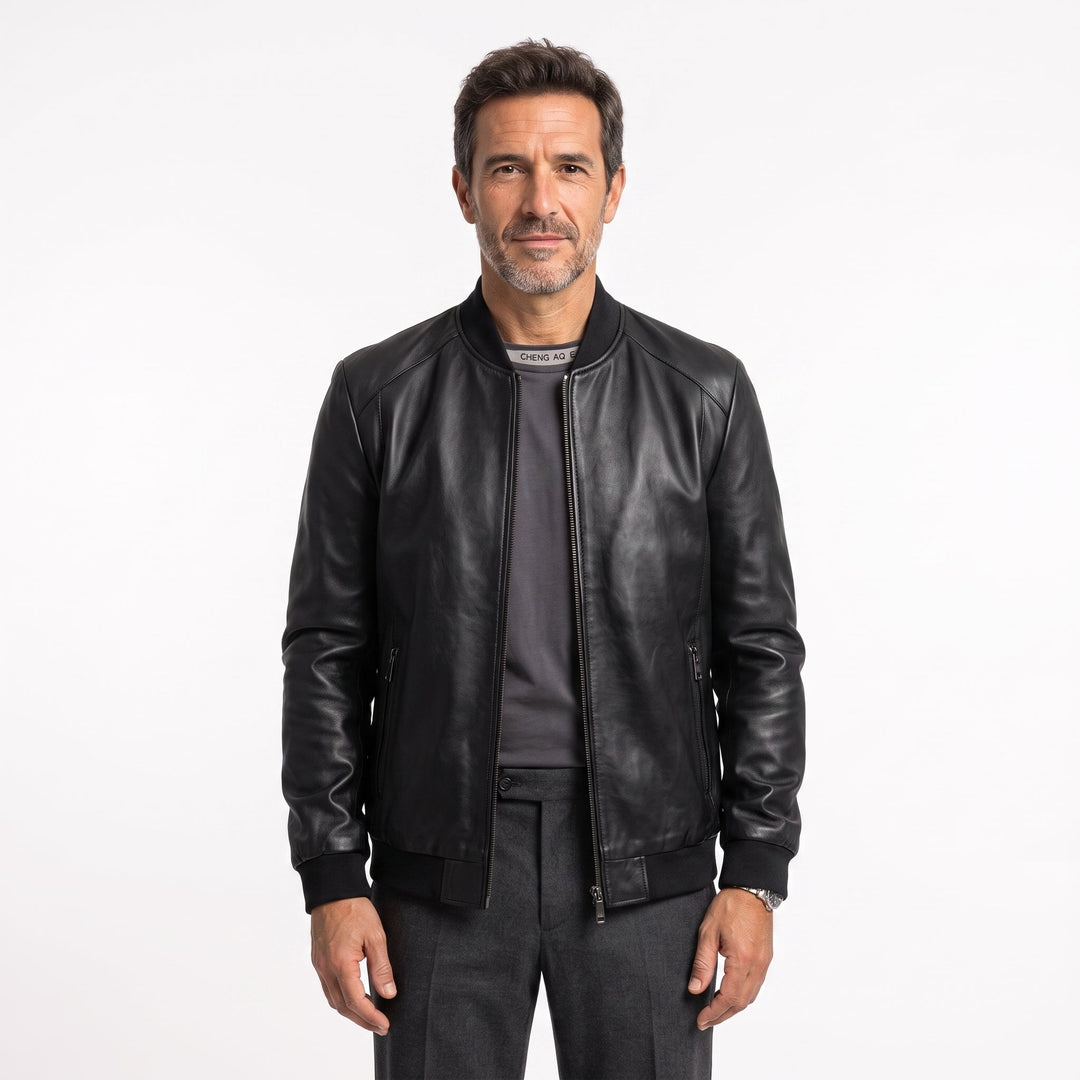 Chaqueta de cuero