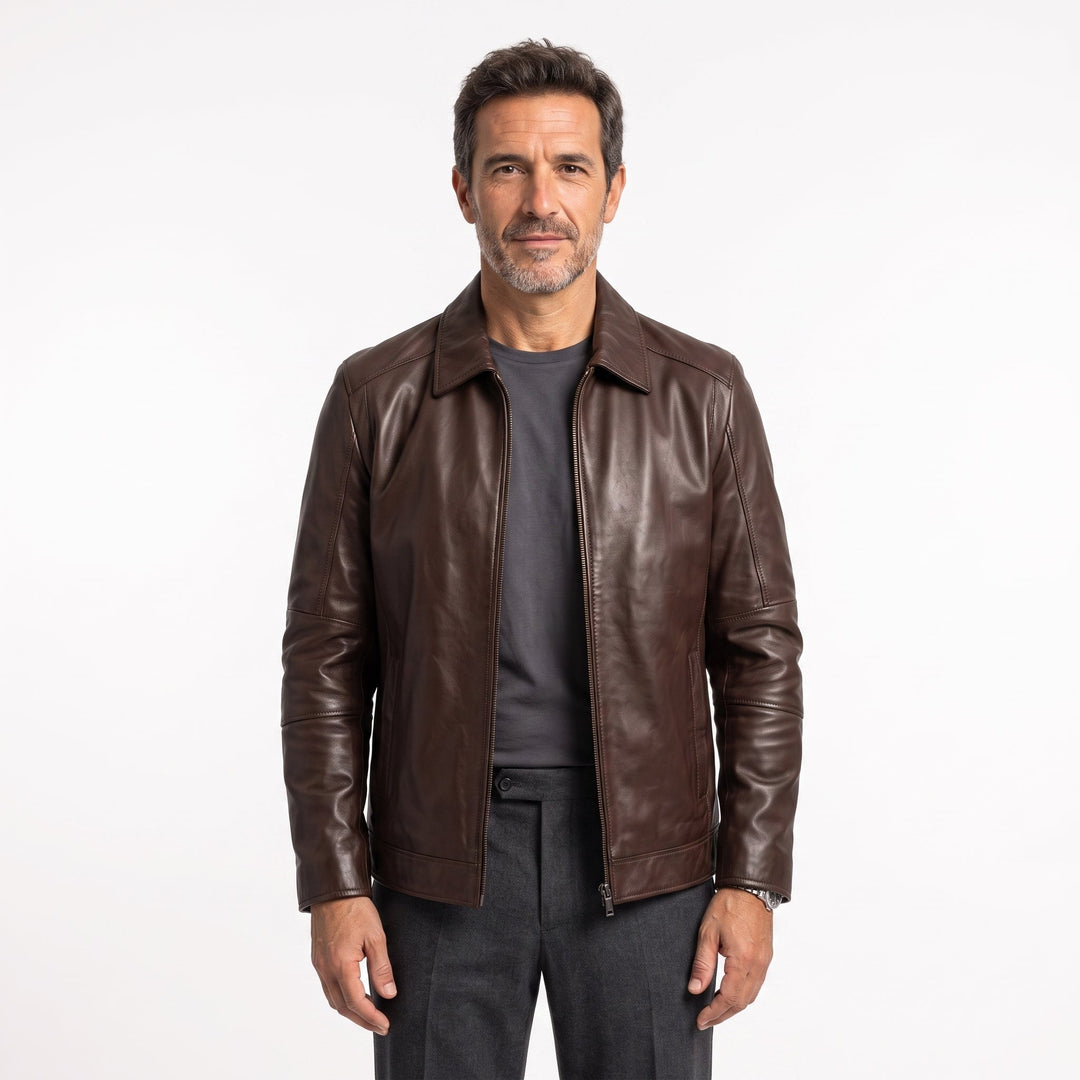 Chaqueta de cuero