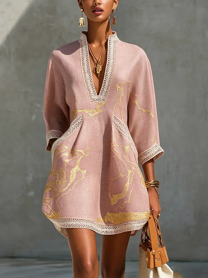 Vestido mini de encaje | Mini