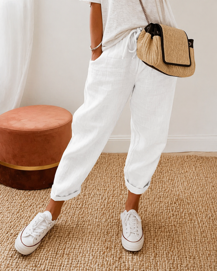 Lyna Pantalones Casual Relajados