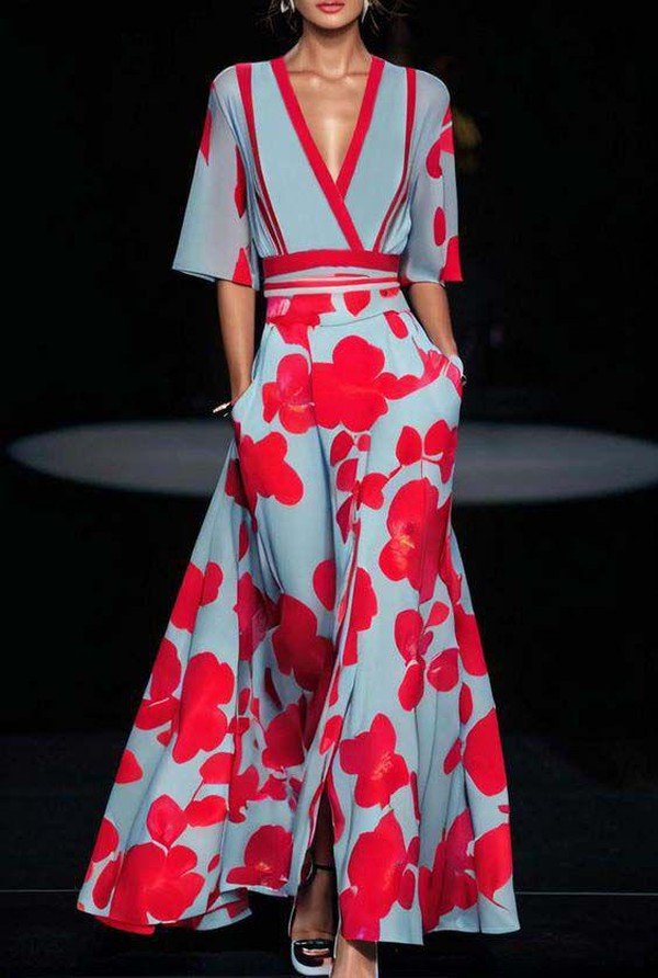 Adèle - Vestido chic con mangas elegantes