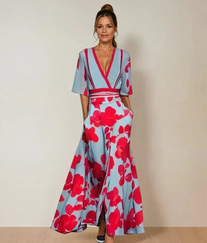 Adèle - Vestido chic con mangas elegantes