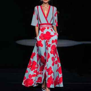 Adèle - Vestido chic con mangas elegantes