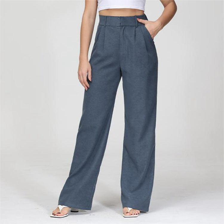 Pantalón Alba | Cintura Alta y Pierna Ancha