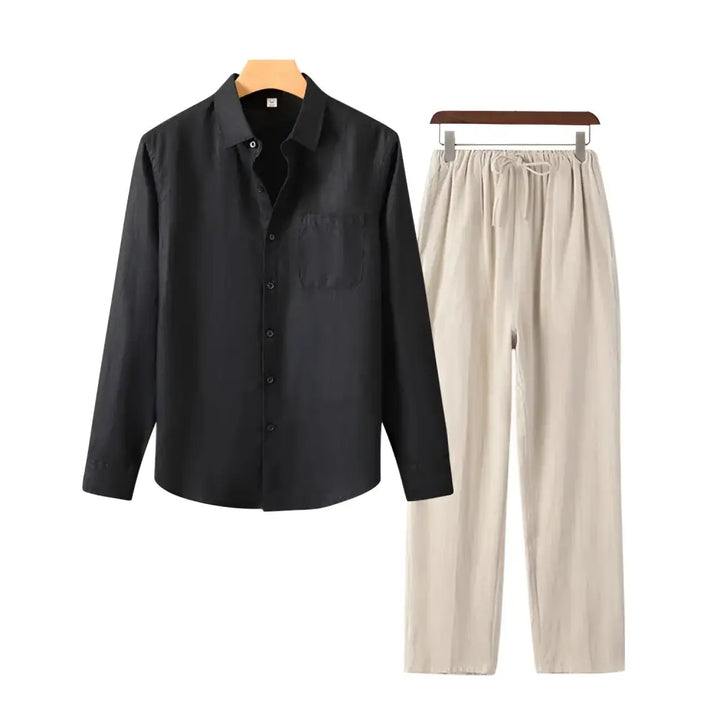 Conjunto de Lino Negro | Monaco
