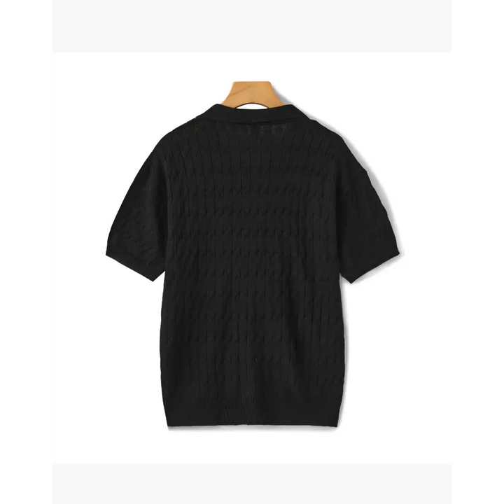 Polo de Punto Trenzado | Como