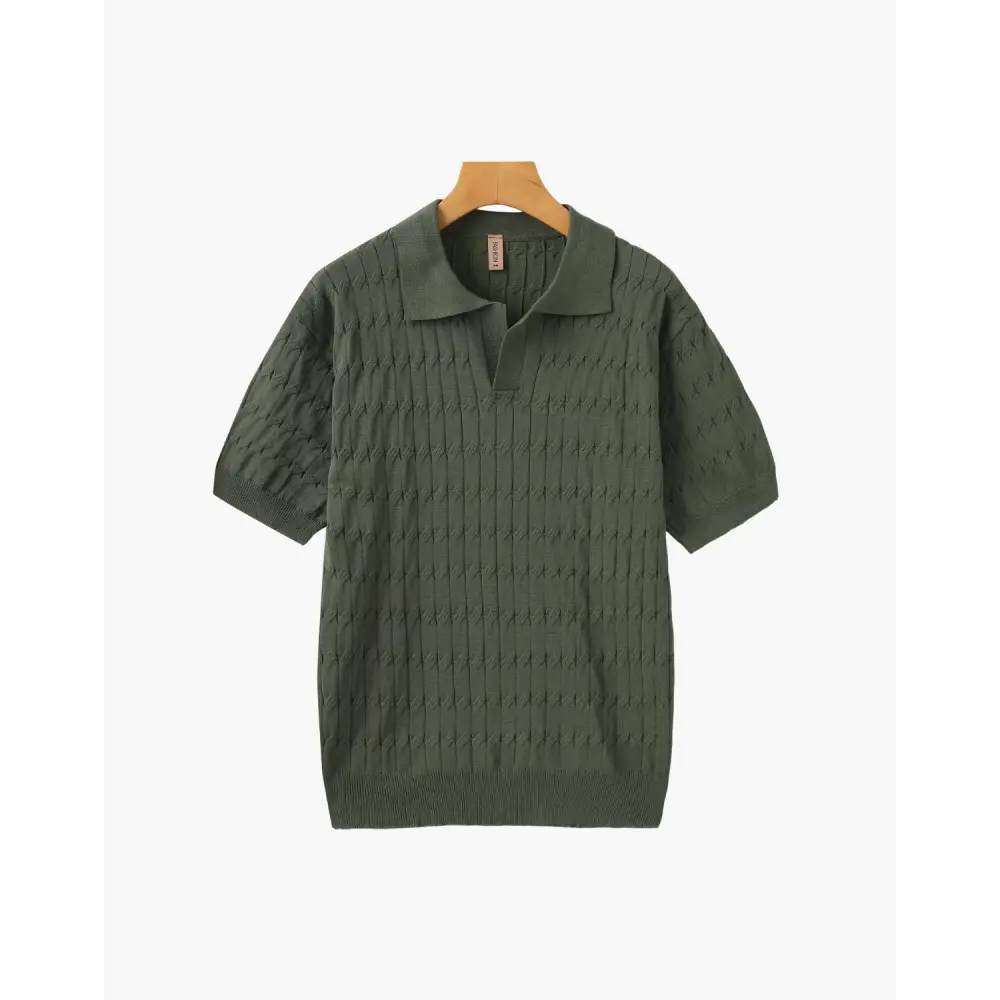 Polo de Punto Trenzado | Como