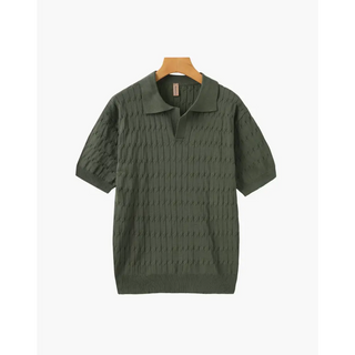 Polo de Punto Trenzado | Como