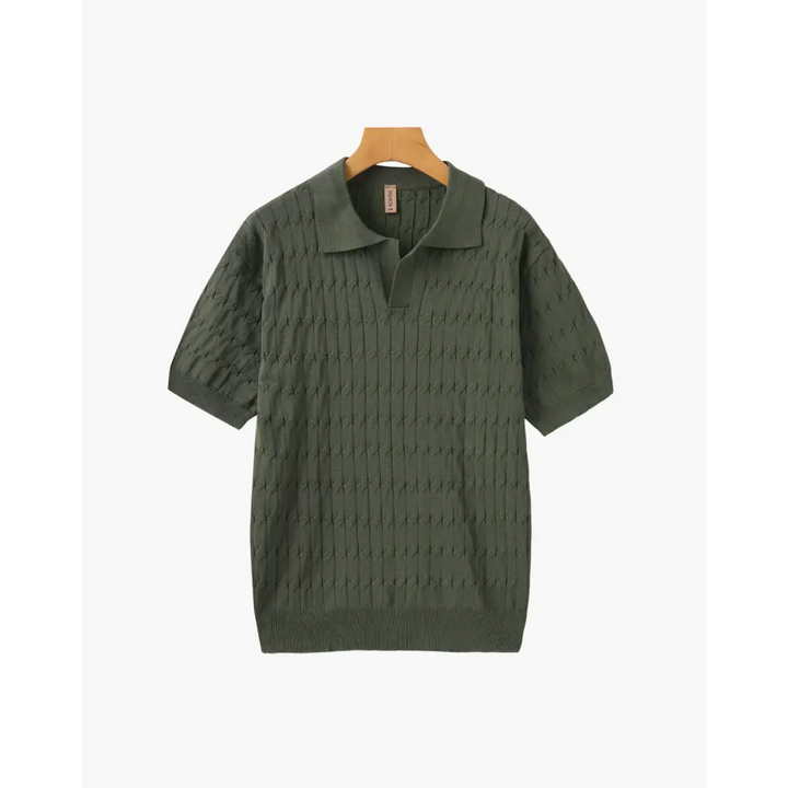 Polo de Punto Trenzado | Como