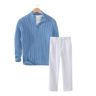 Conjunto de Punto Trenzado | Windsor