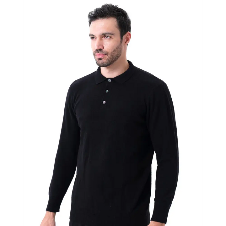 Polo de Punto Manga Larga | Como