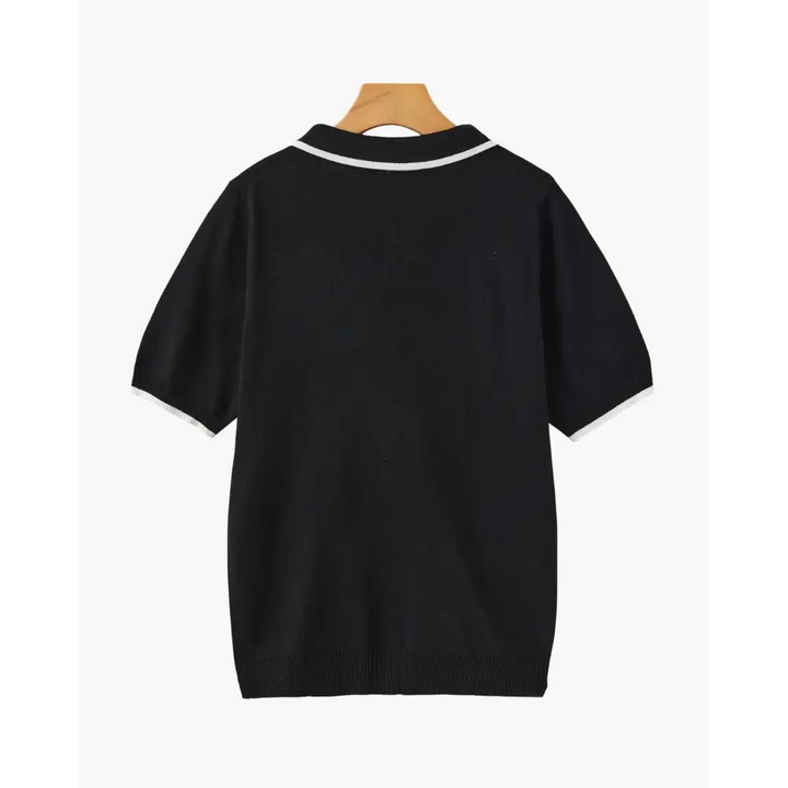 Classic Knit Polo Shirt