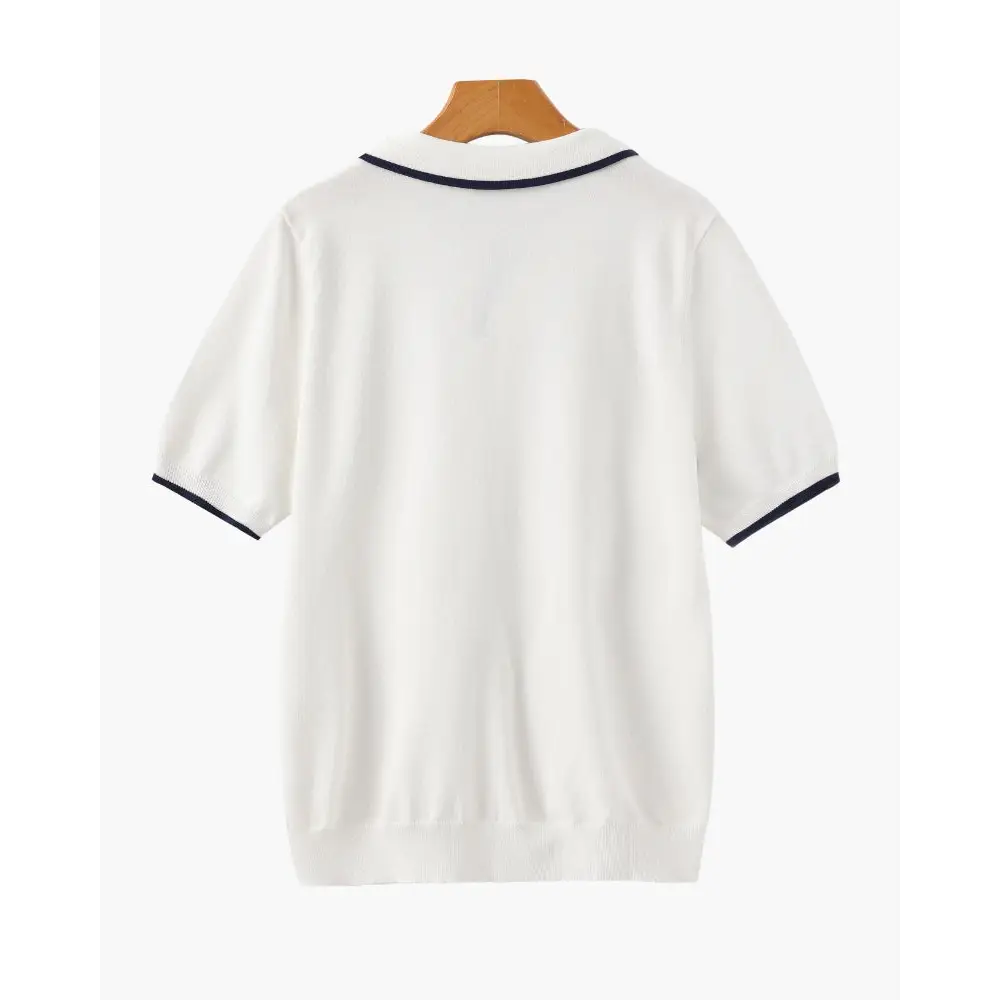 Classic Knit Polo Shirt