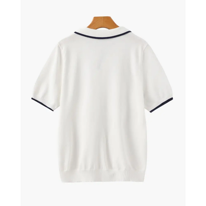 Classic Knit Polo Shirt