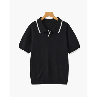 Classic Knit Polo Shirt