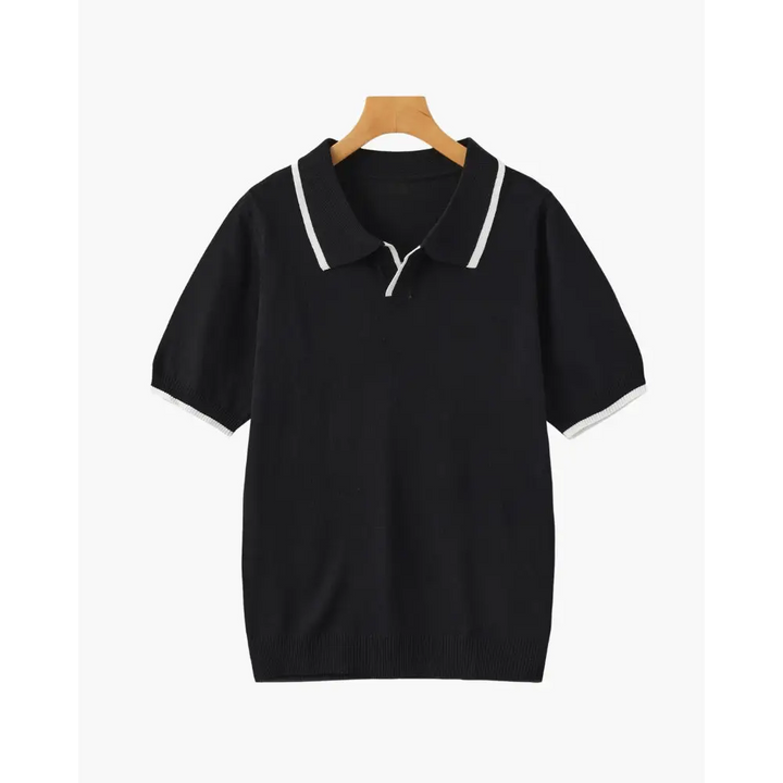 Classic Knit Polo Shirt
