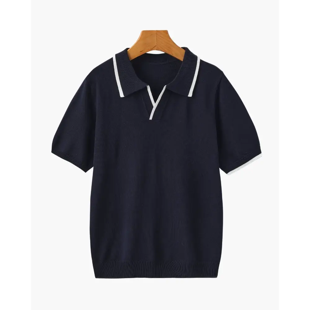 Classic Knit Polo Shirt