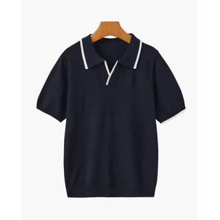 Classic Knit Polo Shirt