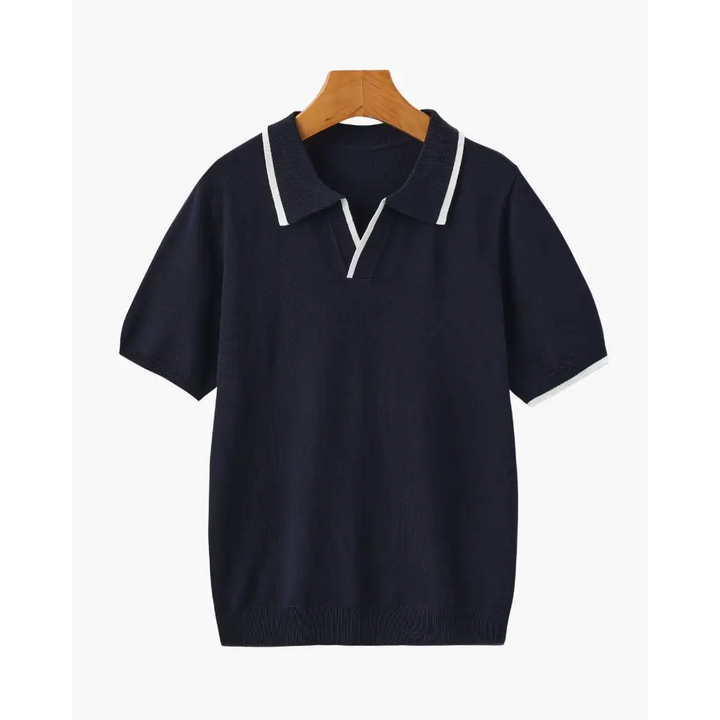 Classic Knit Polo Shirt