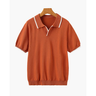 Classic Knit Polo Shirt