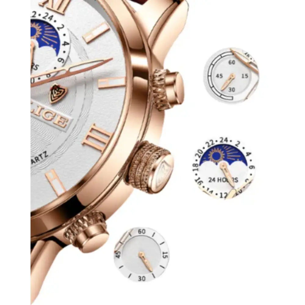 Cronógrafo Moonphase | Luna