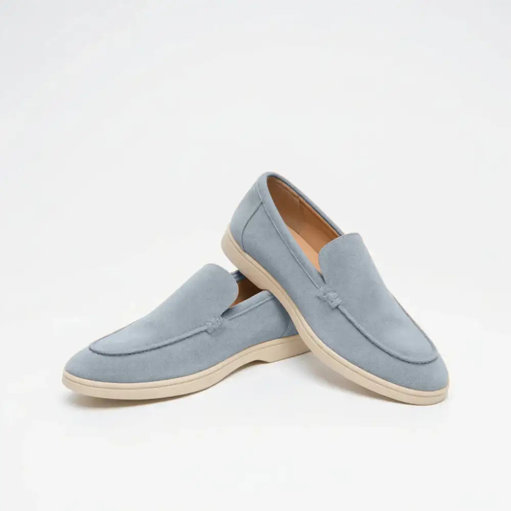 Classic Old Money Suede Loafers