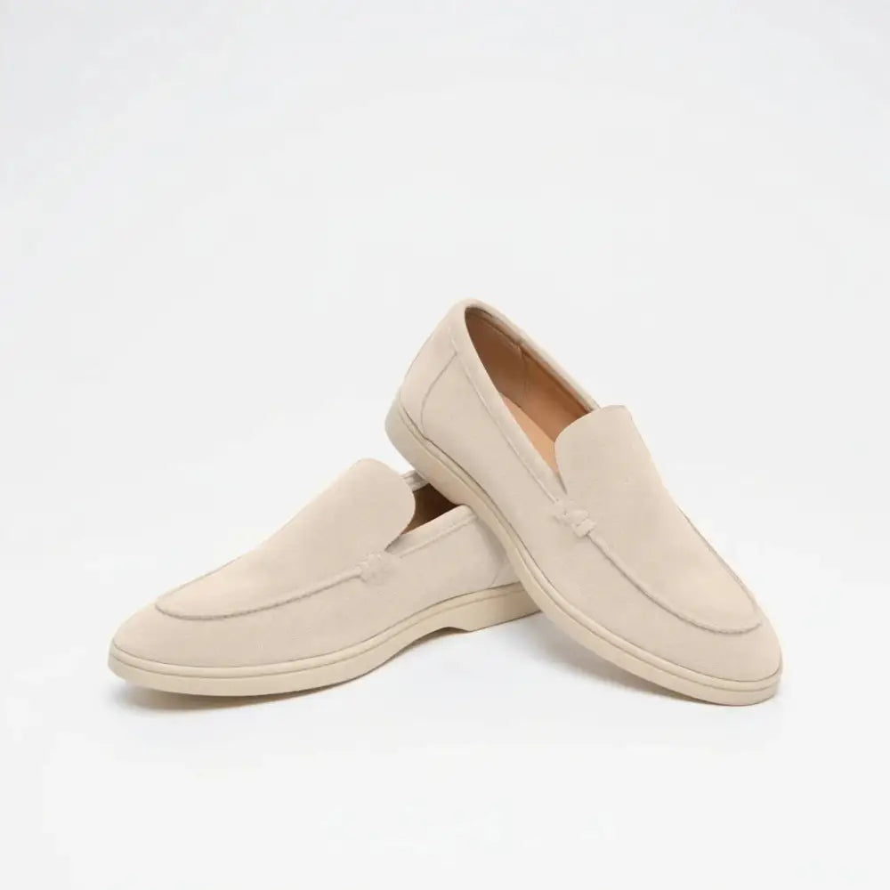 Classic Old Money Suede Loafers