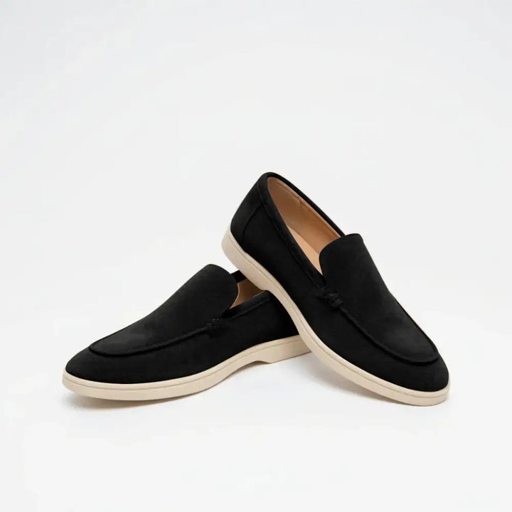 Classic Old Money Suede Loafers