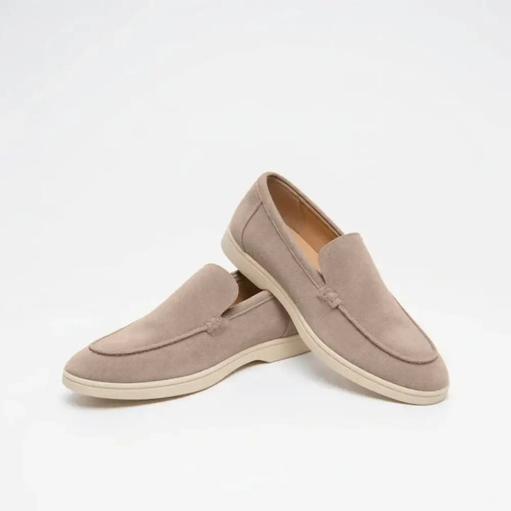 Classic Old Money Suede Loafers