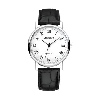 Classic Roman Leather Watch