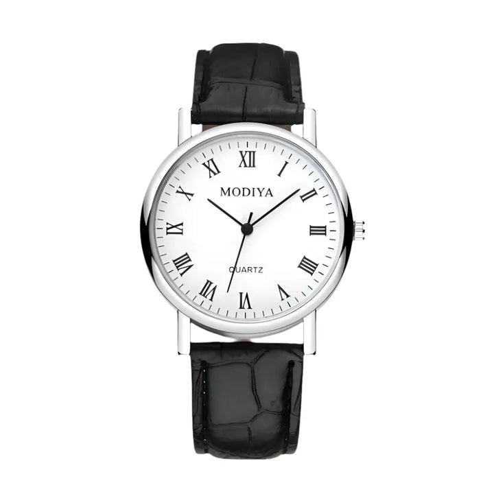 Classic Roman Leather Watch