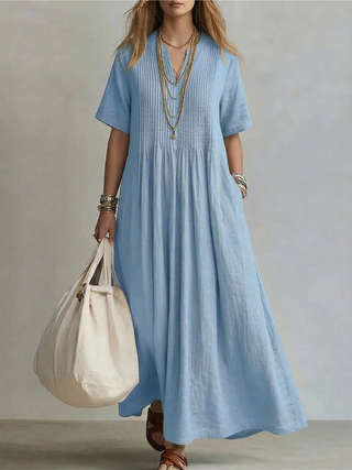 Noor™ | Vestido plisado