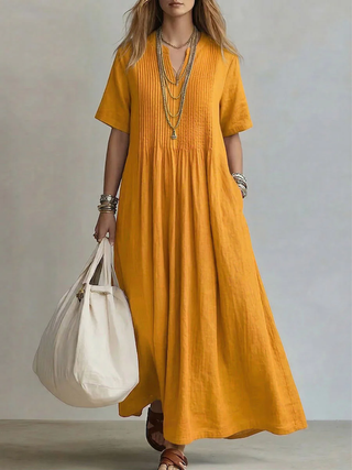 Noor™ | Vestido plisado