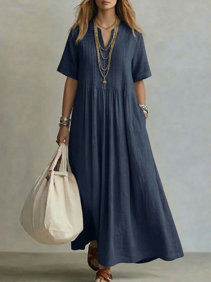 Noor™ | Vestido plisado