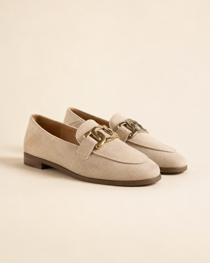 Ladies’ Horsebit Suede Loafers