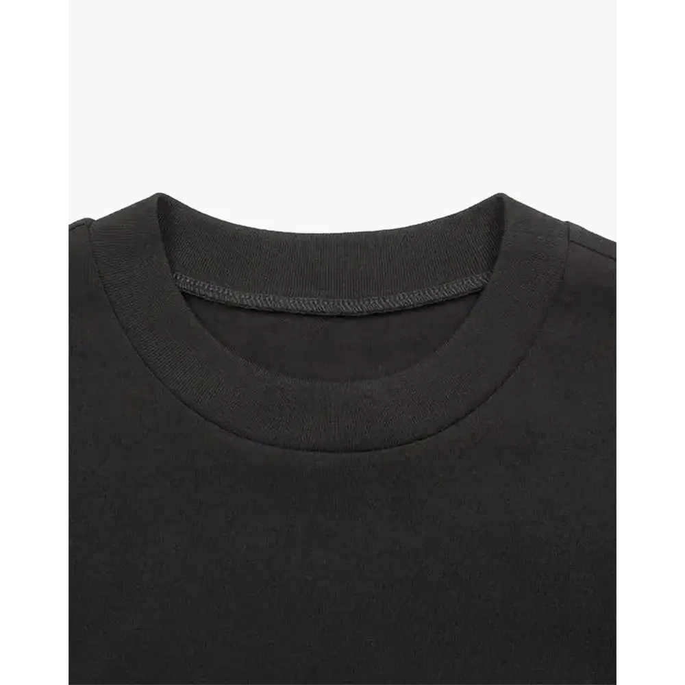 Camiseta de Algodón | Noir