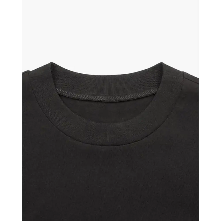 Camiseta de Algodón | Noir
